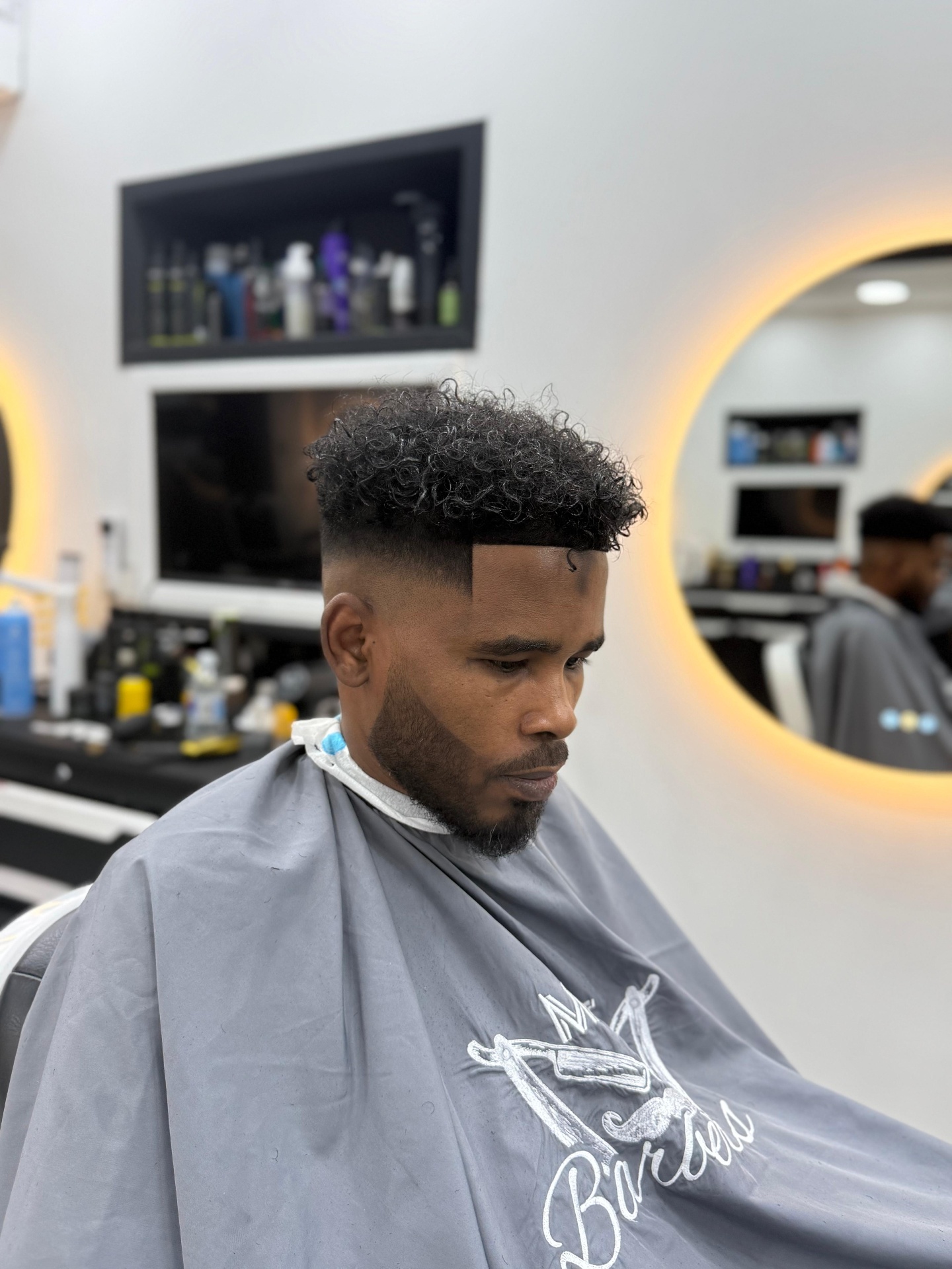 Skin fade cut